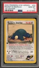 Pokemon Rocket's Snorlax Gym Heroes 1st Edition Rare #33 PSA 10 Gem Mint