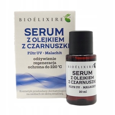 5903829094258 BIOELIXIRE Serum z olejkiem z czarnuszki 20ml (P1) BIOELIXIRE