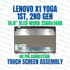 LENOVO 01AX899 14.0" QHD LCD TOUCH SCREEN PANEL REPLACEMENT