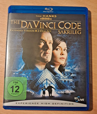 The DaVinci Code -Sakrileg - deutsche Original Blu-ray - Top Zustand !