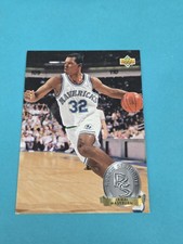 1993-94 Upper Deck Rookie Standouts #RS9 Jamal Mashburn Dallas BASKETBALL Card Z. rookie card picture