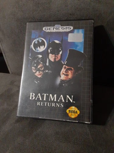 Batman Returns (Sega Genesis, 1992) Authentic No Manual Tested & Works