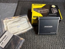 KICKER CX Series Class D Mono Amplifier - CXA6001 600w RMS 1200w Max Power