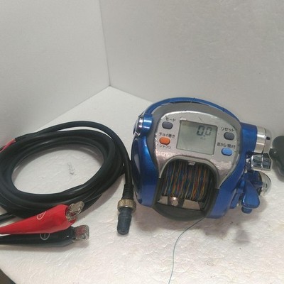 Daiwa SEABORG 500Fe Elektrorolle Kabel Salzwasser Big Game gebraucht