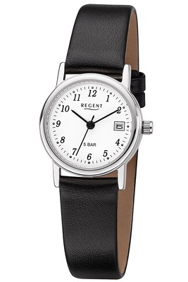 REGENT Damenuhr Klein mit deutlichen Zahlen F-827