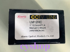 1PC Brand New KOWA LM12HC industrial lens Fast shipping FedEx or DHL y