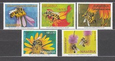 Namibia - Yvert Mail 1007/11 ** Mnh Bees Flowers