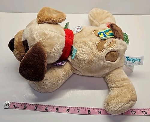 Taggies Signature Mary Meyer Buddy Puppy Dog 2007 Sensory Toy Tan Brown 12" - Picture 13 of 14