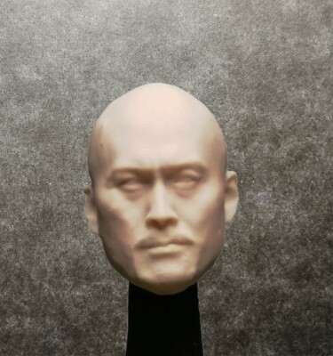 271 - KEN WATANABE KATSUMOTO custom HEAD SCULPT  RESIN CASTING miniature head