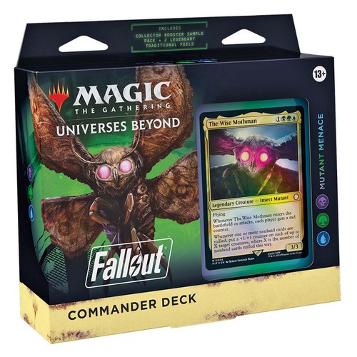 Magic The Gathering MTG Universes Beyond Fallout Commander Deck Mutant Menace - Picture 2 of 3