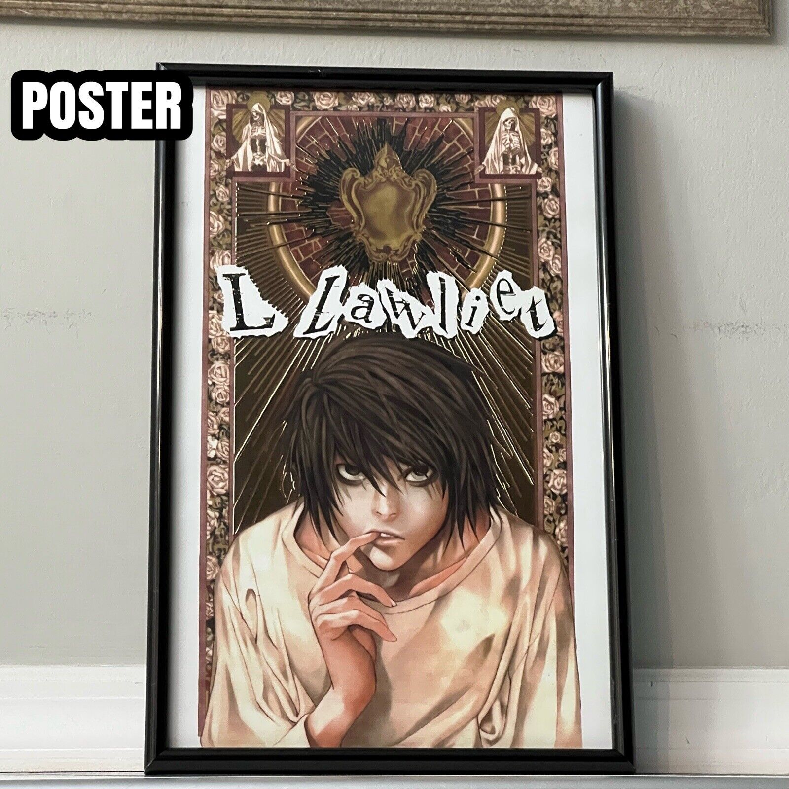 POSTER STOP ONLINE Death Note - Manga/Anime TV Show Poster/Print (Duo -  Light vs. L) (Size 24 x 36)