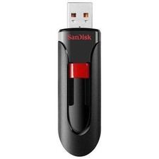 SanDisk USB Drive Flash Cruzer Glide 16GB 2.0, Black ,Brand New, SDCZ60-016G-A46