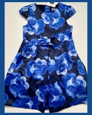 NWT Girls 3 Janie  Jack  STARRY NIGHT  Formal Midnight Blue PLEATED POUFY DRESS