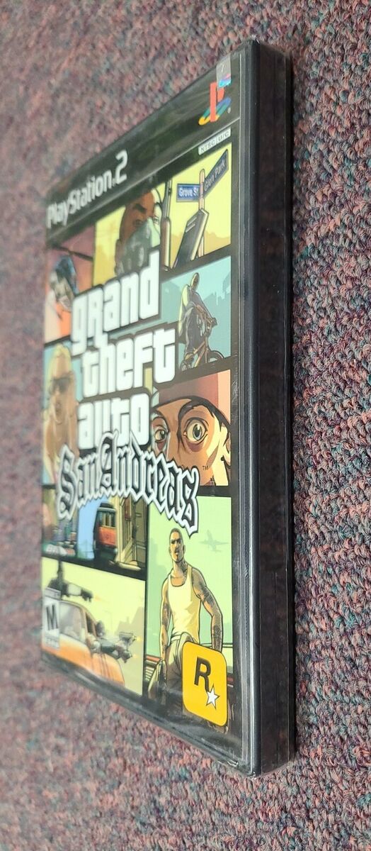 Gta San Andreas Original Lacrado Playstation 2 Ps2