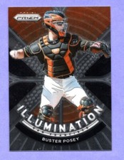 2021 Panini Prizm Illumination #IL-14   Buster Posey San Francisco Giants Insert