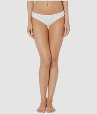115 Onia Women's Lily White Ribbed Hipster Bikini Bottom Swimwear Size S
