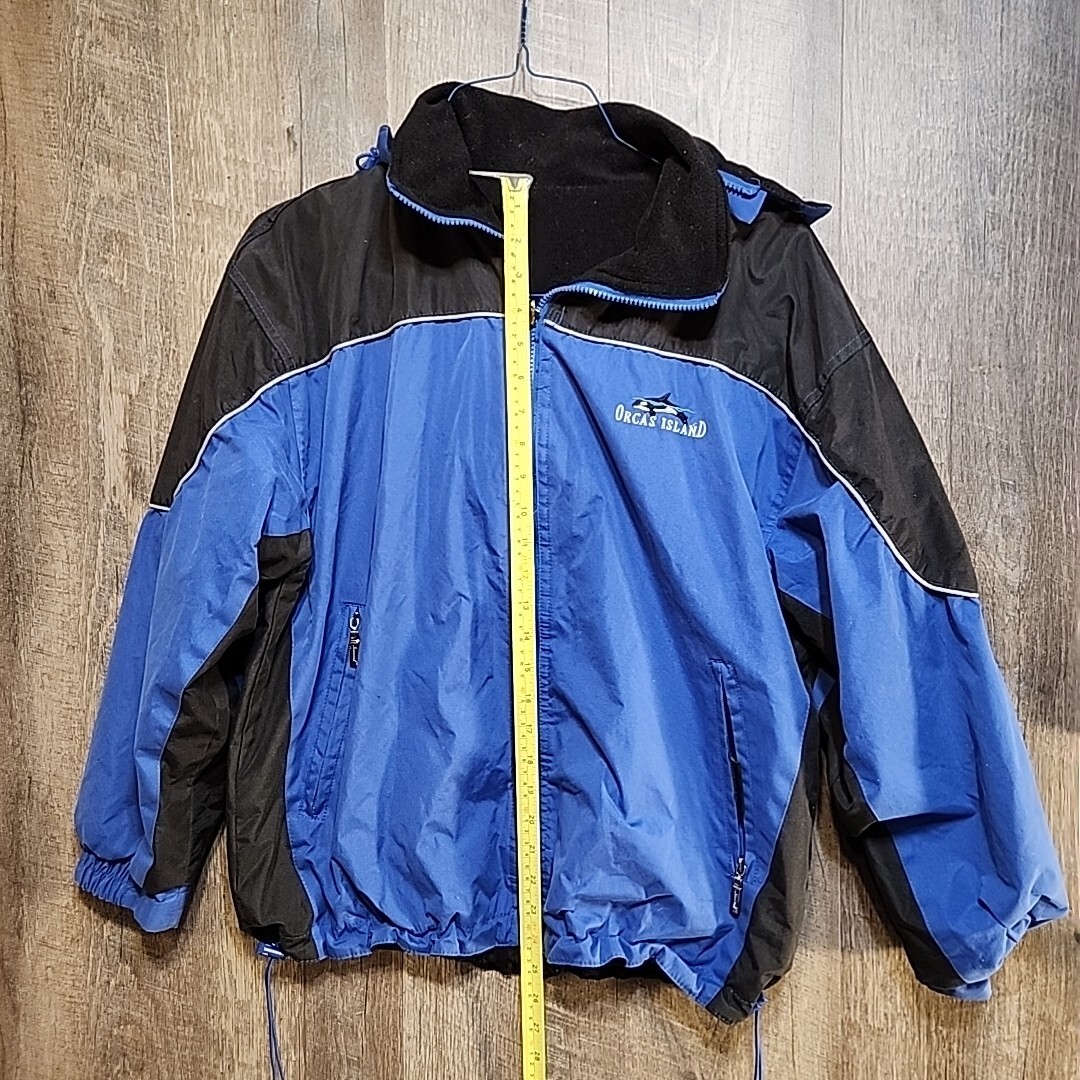 Cheneral Reversible Jacket S Hooded Coat Windbreaker Fleece ORCA