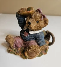 Vtg Home Interiors and Gifts 99005-99 Thank You Bears Fall Harvest Theme 1999