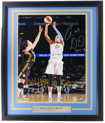 WNBA Autographed Photos Elena Delle Donne