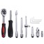 thumbnail 6 - New Hand Tool Set Spanner Socket Screwdriver Torque Wrench Repair Bits Tool Kit