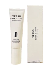 VERSO  SUPER C SERUM WITH VITAMIN C - FULL SIZE 30ml/1oz - BRAND NEW IN BOX