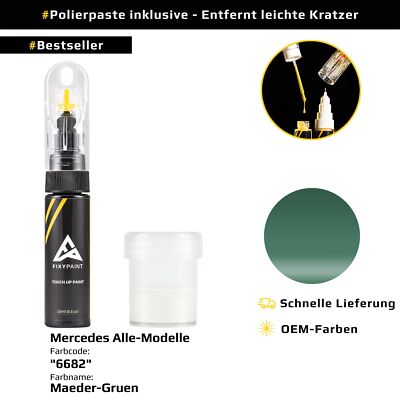 Touch Up Paint Pen For Mercedes All Models Code: 6682 Maeder-Gruen