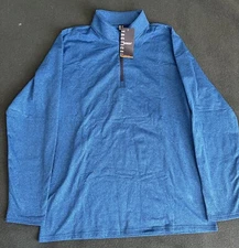 TACVASEN Outdoor Sports Jacket Men’s Large Blue – Windproof Hiking Running Coat!