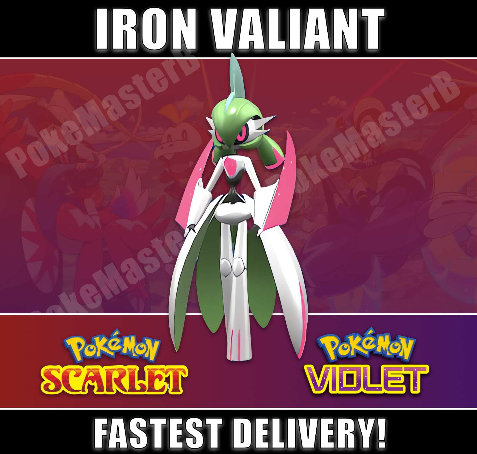 1006 Iron Valiant - [Scarlet/Violet] – Wreythe's PokeShop