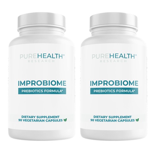 PureHealth Research Improbiome - Gut Health, Prebiotic Formula, Natural Support - Picture 9 of 11