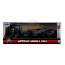 Jada Hollywood Rides: 2017 Justice League Batmobile & Batman 1/32 Scale