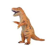 Cartoon T-Rex Inflatable Dinosaur Costume Outfit Adult Dress Up Cosplay Party