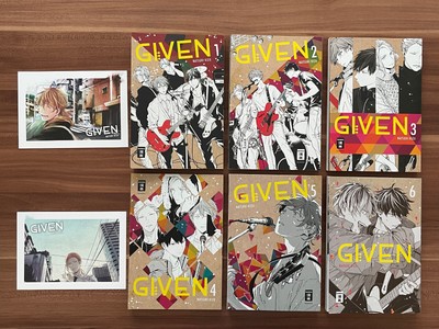 Given 1-6 alle 1.Auflage / Natsuki Kizu Egmont Manga BL z.T. mit Postkarten