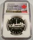 1984 NGC PF69UCAM CANADA SILVER DOLLAR TORONTO 1834-1984 S$1 PR 69 ULTRA CAMEO
