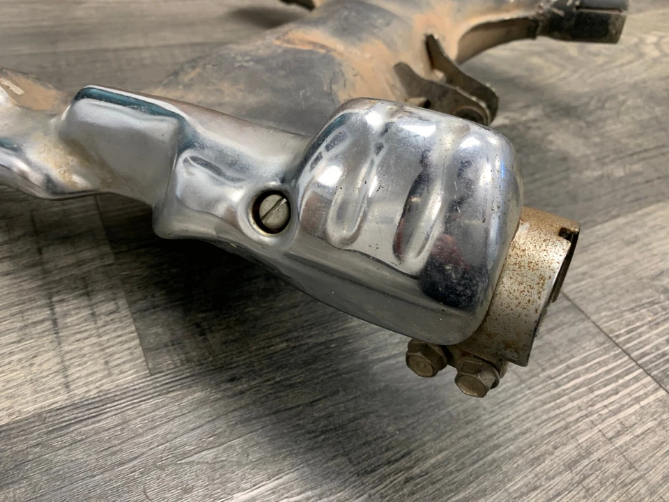 本田 1978 1980 CX500 原始设备制造商消声器排气中管预室 #1 — 第 2/4 张图片