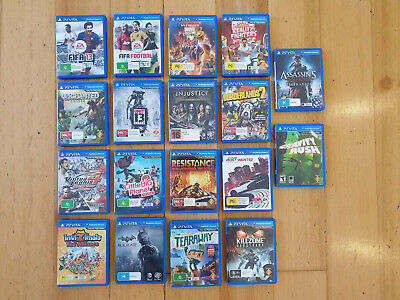 Sony PS Vita Game Lot - 19 Games psvita game pspvita all game in English