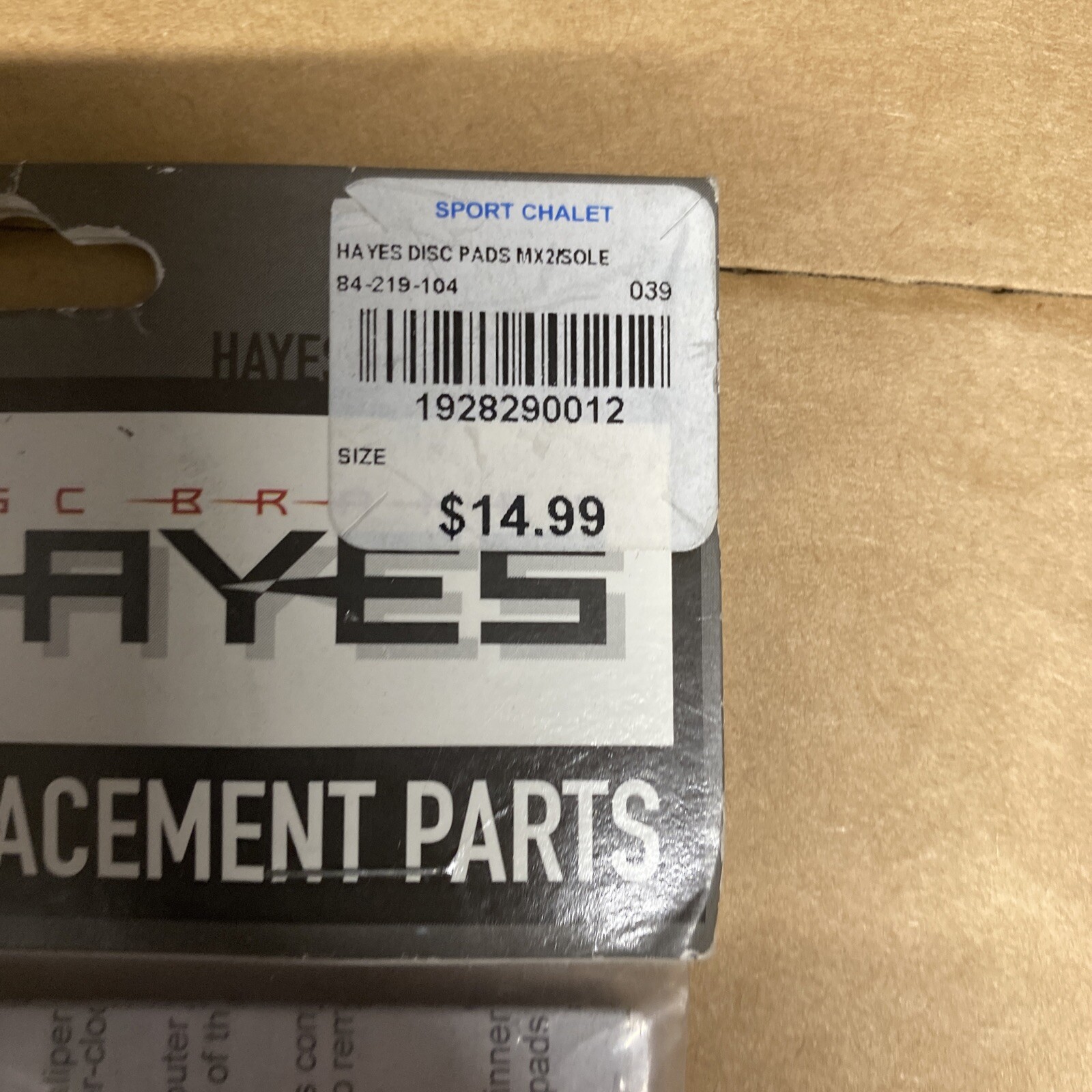 hb mx4 brake pads