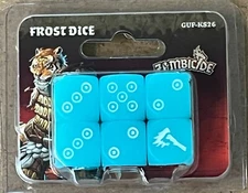 Zombicide: White Death Frost Dice