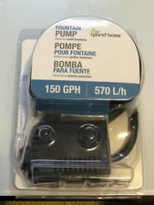 Pond Boss Fountain Pump 52712 150 GPH, 570 L/h      @E