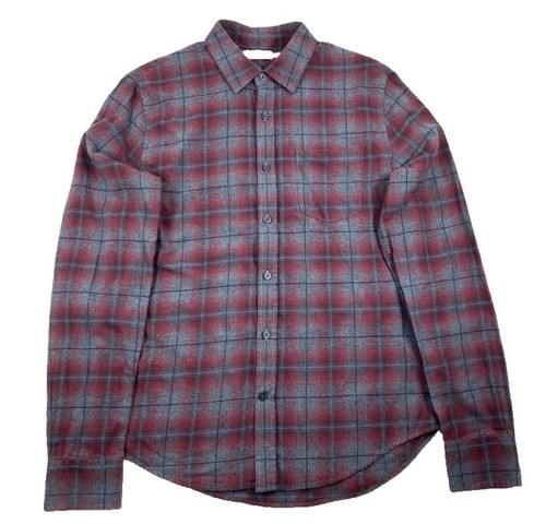 Camisa Vince Liberty De Manga Larga Para Hombre - Cuadros Sútiles, Algodón Puro, Ajuste Clásico