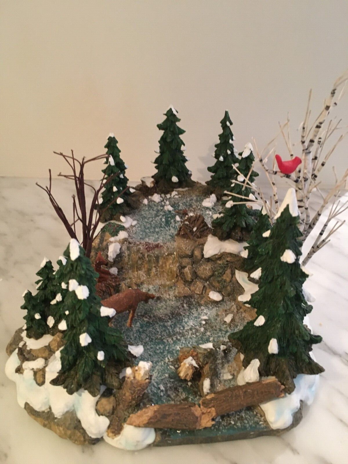 Dept 56 Village Mill Creek Pond 52651 Retired eBay