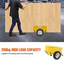 200kg Heavy Duty Panel Dolly Cart 2-Wheel Drywall Dolly Door Dolly Wood Mover