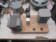 unfinish DIY amp with thordarson out and  chicago stancor  for western electric