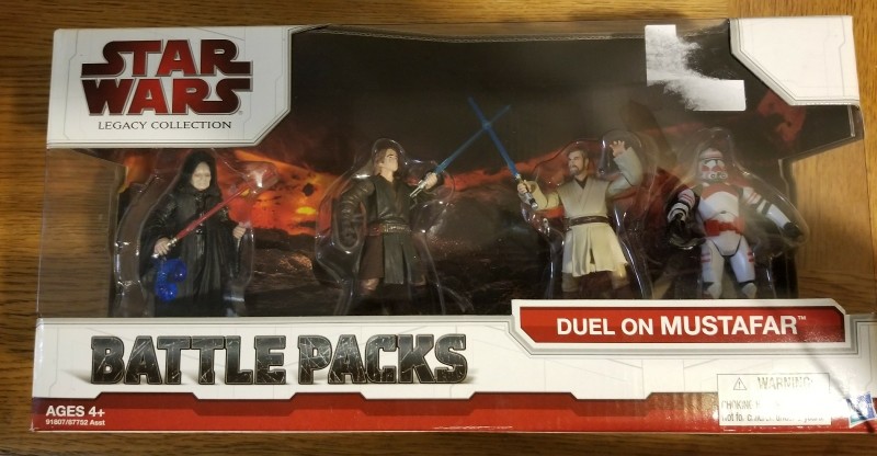 Star Wars Legacy Collection Battle Packs Duel On Mustafar Action