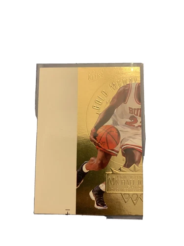 1 of 1 Michael Jordan ERROR 1/2 Print 95-96 Fleer Ultra Gold Medalion #25