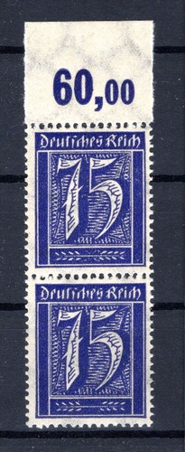 DR-INFLA 185+185I ABART With Normal Brand ** MNH MINT (CA7687)