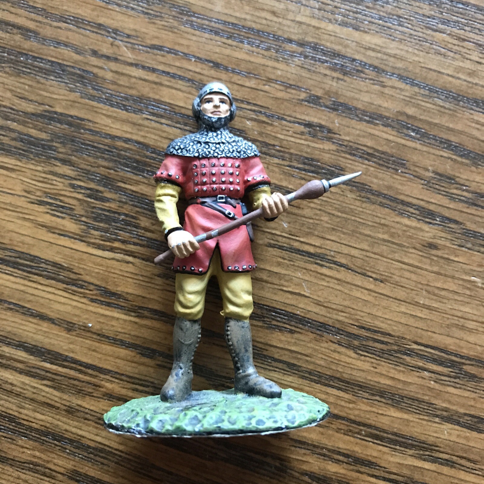 Vintage 13th Century Flemish Foot Soldier Altaya Medieval Soldiers Collection