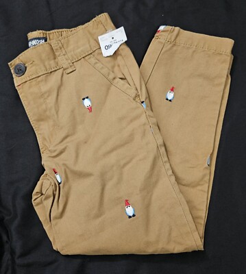 Oshkosh Toddler Gnome Brown Pants Size 4T