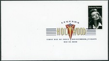 US Scott #4461 Katharine Hepburn Legends Of Hollywood DIGITAL FDC ***FREE SHIP**
