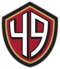 San Francisco 49ers NFL Football Logo Sport Car Bumper Sticker Decal "SIZES"