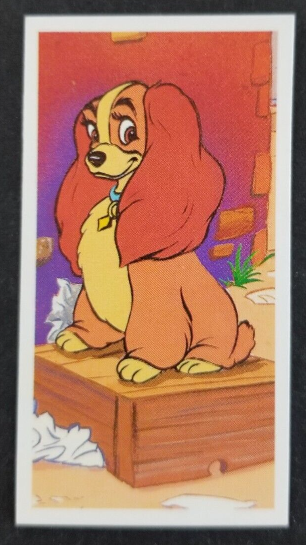 Lady and the Tramp 1989 Magical World of Disney Brooke Bond Midgee
